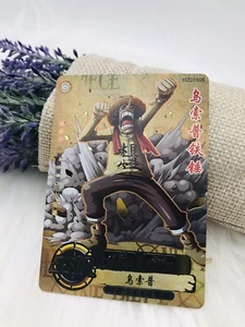 Tarjeta coleccionable Usopp God Sniper de una pieza súper rara holo como nueva CCG TCG anime S2 - Imagen 1 de 5