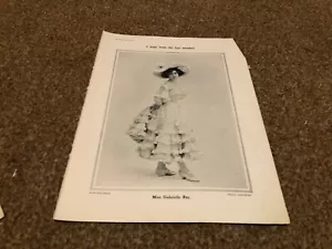 PLP4 PICTURE 11X8 MISS GABRIELLE RAY - Picture 1 of 1