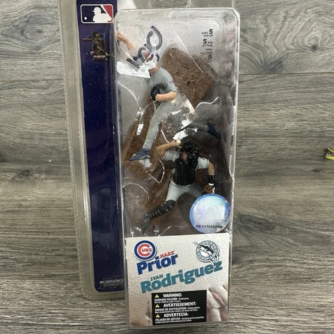 McFarlane Baseball Toy Figurines Mark Prior & Evan Rodriguez Cubs Marlins Cover