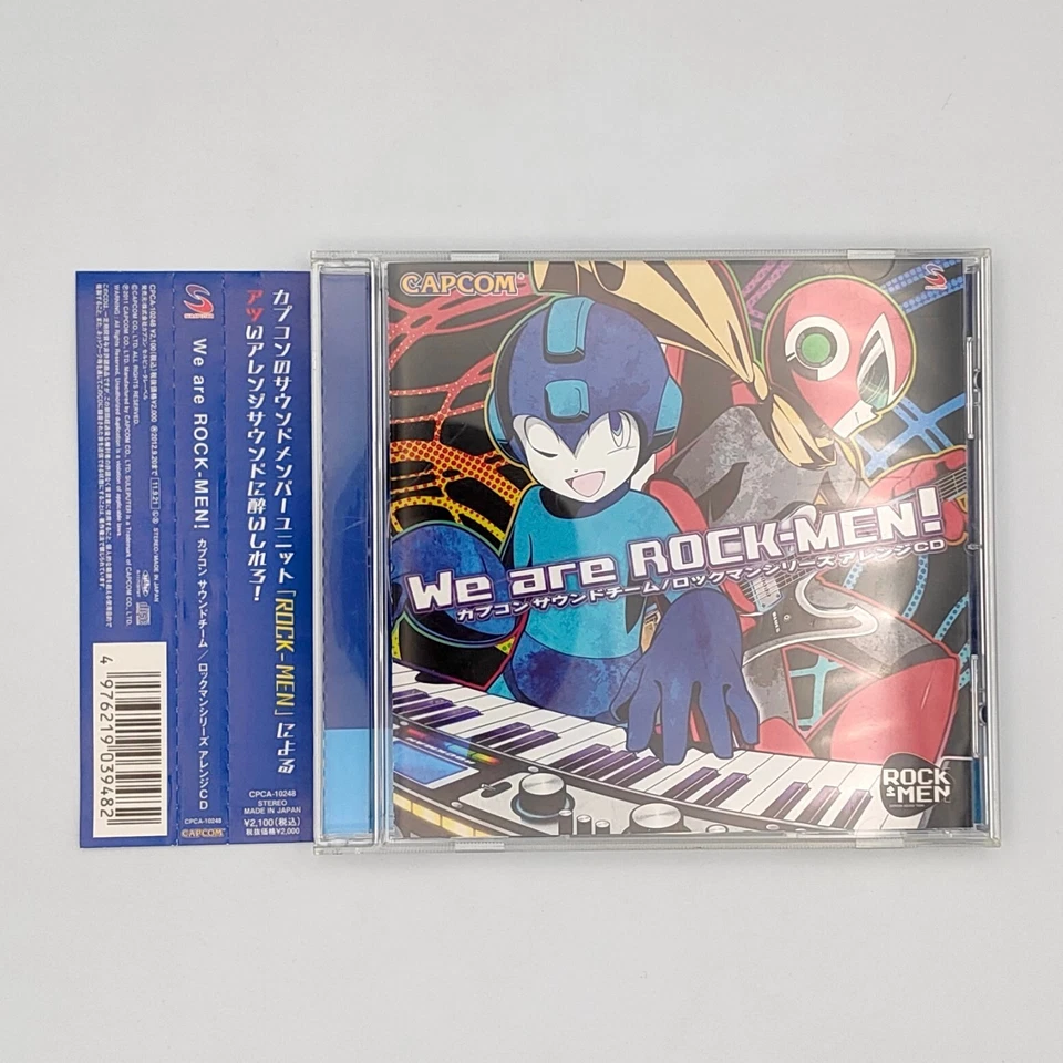 We are ROCK-MEN! Capcom Sound Team Rockman Series Arrange CD Soundtrack Mega Man - Image 1 of 4