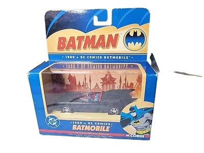 1960's Batman Die-Cast Batmobile 1:43 Scale CORGI DC Comics 77301 - Image 1 of 4