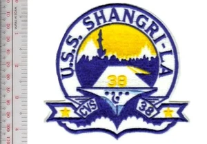 US Navy WWII Shangri-La CVS-38 Essex Class Aircraft Carriers 1944 1977 NO TARIFF - Picture 1 of 1
