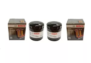 2 x BOSCH OIL FILTER for DODGE CALIBER / JEEP COMPASS & PATRIOT 1.8L 2.0L 2.4L - Picture 1 of 2