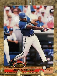 1993 Topps Stadium Club Members Choice Joe Carter #749 Toronto Blue Jays - Picture 1 of 2