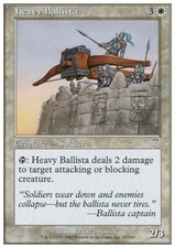 Magic the Gathering MTG Heavy Ballista (19) Seventh Edition   LP