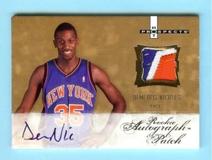 07-08 FLEER HOT PROSPECTS DEMETRIS NICHOLS ROOKIE PATCH AUTO AUTOGRAPH - Picture 1 of 1