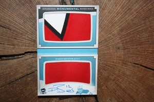 2013-14 UPPER DECK THE CUP DAMIEN BRUNNER MONUMENTAL PATCH HOCKEY CARD 2/5
