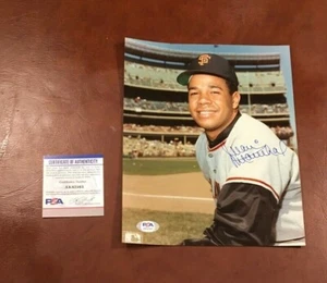 JUAN MARICHAL signed / handsigniertes 8x10 Foto - PSA DNA - HOF 1983 - Bild 1 von 3