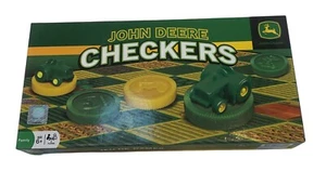 John Deere Checkers Game Tractor Board Game Open Box Excellent Condition - Picture 1 of 6