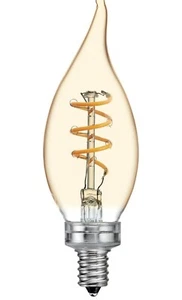 GE Vintage Style LED Light Bulb, 25 Watt, Amber Finish 1CT - Picture 1 of 3