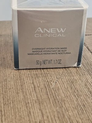 Avon Anew Clinical Overnight Hydration Mask 1.7 fl. oz. / 50g New In Box Sealed - Image 1 of 4