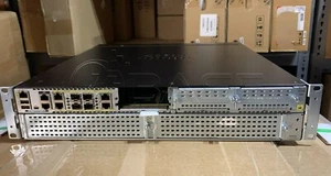Cisco ISR4451-X-V/K9 ISR 4451-X Voice Router UC License & PVDM4-64 Dual Power - Picture 1 of 2