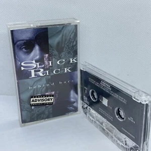 Slick Rick Behind Bars Cassette Tape 1994 Def Jam Records USA Import Very Rare - Picture 1 of 7