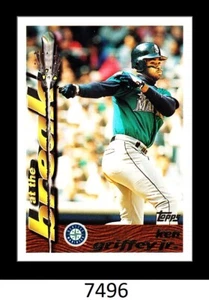 1-1996 TOPPS THE BREAK BASE KEN GRIFFEY JR MARINERS CARD#2 - Picture 1 of 1