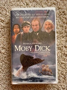 Moby Dick VHS Tape 96524 New Sealed 1997 - Picture 1 of 3