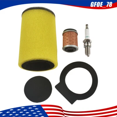 Kit de filtro de aire de aceite para Yamaha YFM350FW YFM350U Big Bear 350 4x4 kit de puesta a punto Foto 1 de 4