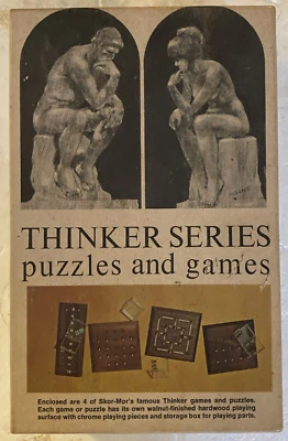 SKOR-MOR Products Games Puzzles Thinker Series Four Games in Box Mind Travel - Image 1 of 4