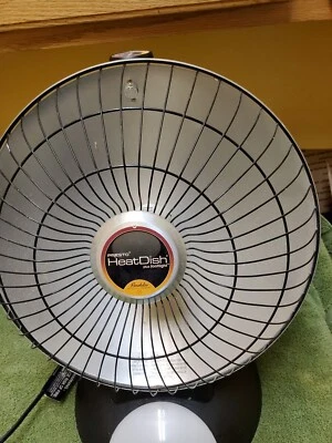 Calentador eléctrico parabólico Presto Heat Dish Plus Footlight 0791407 - Probado  Foto 1 de 3