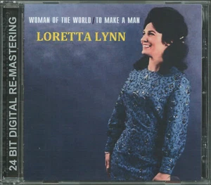 LORETTA LYNN - Woman Of The World / To Make A Man - Picture 1 of 3