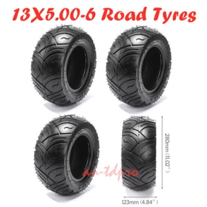 4pcs 13 x 5.00 - 6" inch Tyres For ATV QUAD Bike Gokart Scooter Buggy Mower - Picture 1 of 5