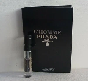 Prada L'Homme Prada Cologne Eau de Toilette mini Spray, 1.5ml, Brand New! - Picture 1 of 4