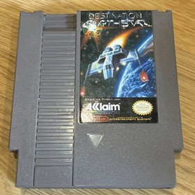 Destination Earthstar (Nintendo NES, 1990)  Cartridge