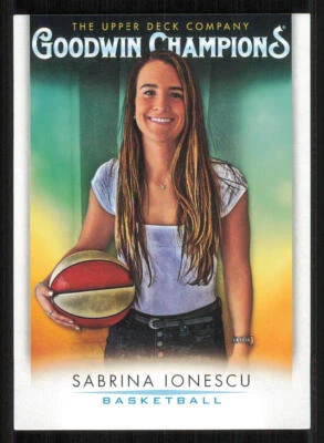 2021 Upper Deck Goodwin Champions #42 Sabrina Ionescu - Image 1 of 2