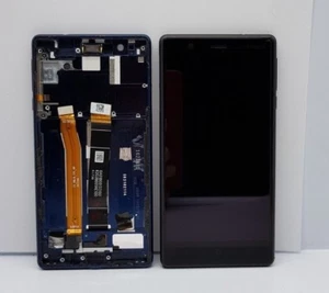 Pantalla TACTIL+LCD para Nokia LUMIA 3 negra con marco usado envio 24 horas - Imagen 1 de 1