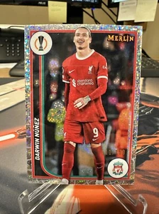 2023-24 Topps Merlin Uefa Darwin Nunez Speckle Refractor 111/150 - Picture 1 of 2