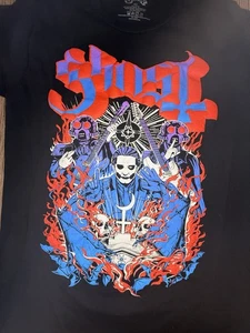 Ghost Papa Purple/Red Logo T-Shirt Size: Med - Picture 1 of 6