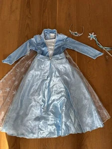 Kinderkostüm Elsa Die Eiskönigin Größe 128 - Bild 1 von 5