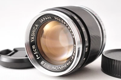 [Near MINT] Yashica Super Yashinon 5cm 50mm f/1.8 MF Lens For L39 LTM JAPAN #593 - Image 1 of 4