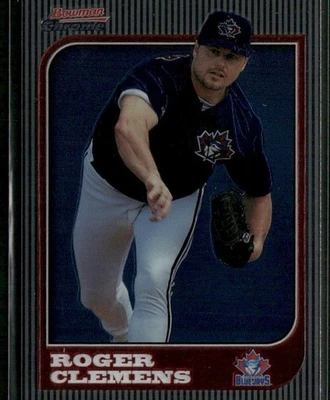 1997 Bowman Chrome #46 Roger Clemens - Image 1 of 2