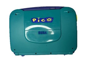 Vintage Sega Pico Console MK-49002 UNTESTED For Parts or Repair ONLY