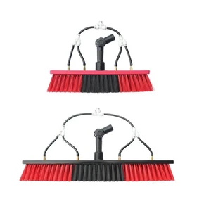 Cabezal de cepillo de limpieza de ventanas para flujo de agua de lavado de paneles solares (sin po - Imagen 1 de 11