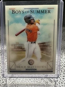 2024 Panini Boys of Summer 239/275 Brice Matthews #27 - Imagen 1 de 2
