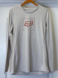 Fox Racing Damen Ranger Beige DR Mid Langarmshirt Größe Medium - Bild 1 von 3