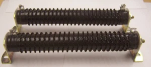 2 Large Milwaukee Tubular Type 8.5"L  Power Resistor 10 Ohms W mounting hardware - Picture 1 of 5