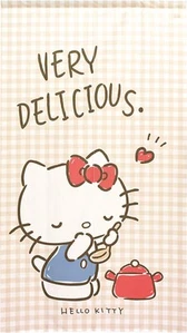 Sanrio Hello Kitty Tapestry Japanese Noren Wall Decor Poster 60"x34" 91928 - Picture 1 of 6