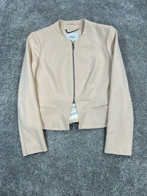 Chaqueta L.K.Bennet Mujer 8 Beige Cremallera Completa * Foto 1 de 4