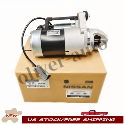 NEW Starter M001T30671 23300-1CA0A For Infiniti M56 Q70 Q70L FX50 QX56 QX70 QX80 Foto 1 de 4