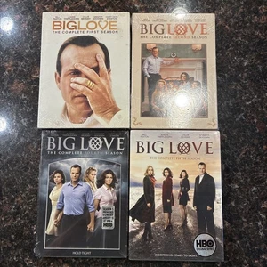 Big Love First Second Fourth Fifth Season DVD HBO Drama TV Series - Imagen 1 de 24