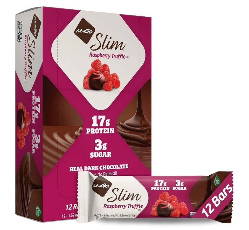 Trufa frambuesa delgada chocolate negro real Foto 1 de 1