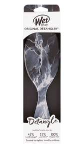 Wet Brush Original Detangler Hair Brush Metallic Marble Collection - Onyx - Picture 1 of 5