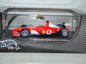 Hot Wheels 54619 Ferrari F2002 Rubens Barrichello red 1:43 scale - Imagen 1 de 2