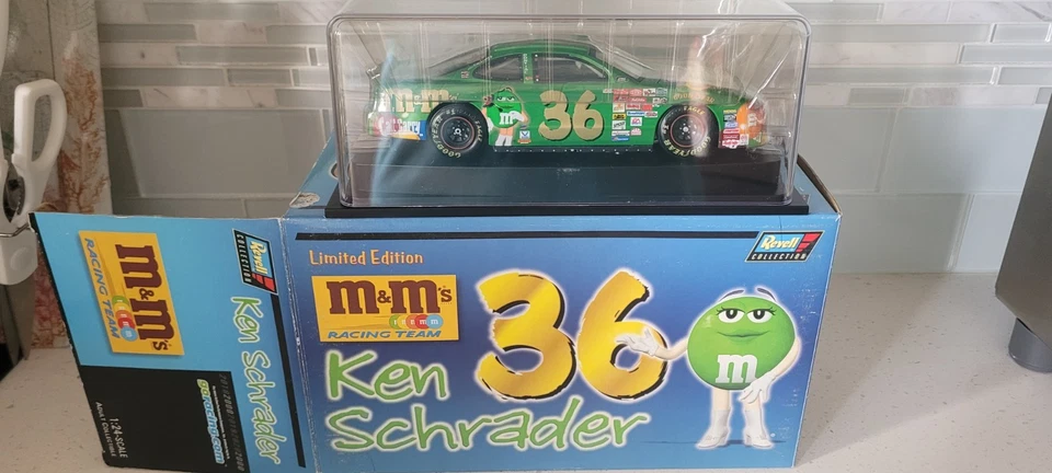 Revell Collection-Limited Edition M&Ms Ken Schrader #36-2000 Pontiac Grand Prix - Image 1 of 4