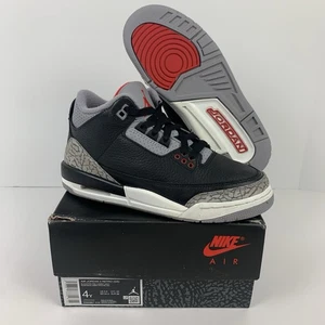 Nike Air Jordan 3 Retro GS Kids 2024 Black Cement DM0967-010 Kinder Größe 4Y - Bild 1 von 16