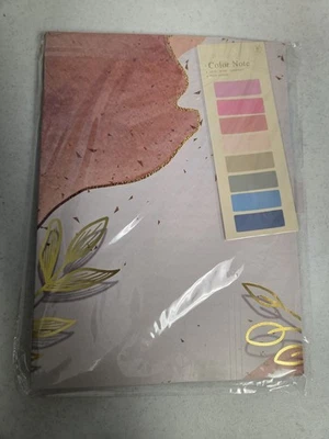 Expandable File Folders 5 Pocket Orange Copper Design Brand New With Labels - Image 1 of 4