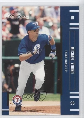 2005 Playoff Prestige Michael Young #70 - Image 1 of 2