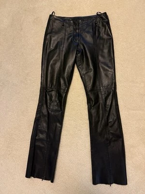 Guess 100%皮裤 0 码 低腰。  — 第 1/4 张图片